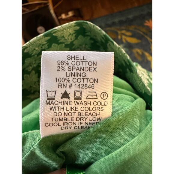 NWT RHODE Felicity Skirt Loves Me Not Emerald Size 2 - Picture 11 of 11